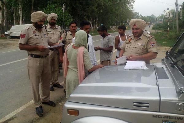 police checking