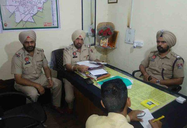 city police station complex beaten