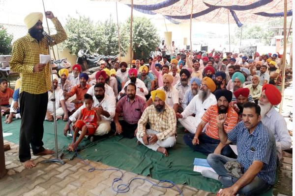 water supply dharna