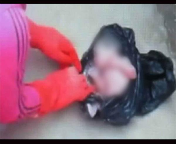 fetus in raw drain  case against unknown