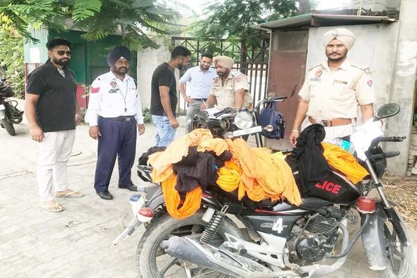 jalandhar road batala special road blockade