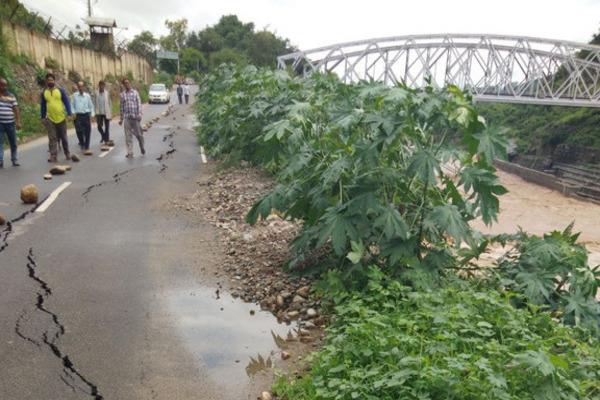 himachal civil airport road hazardous roads