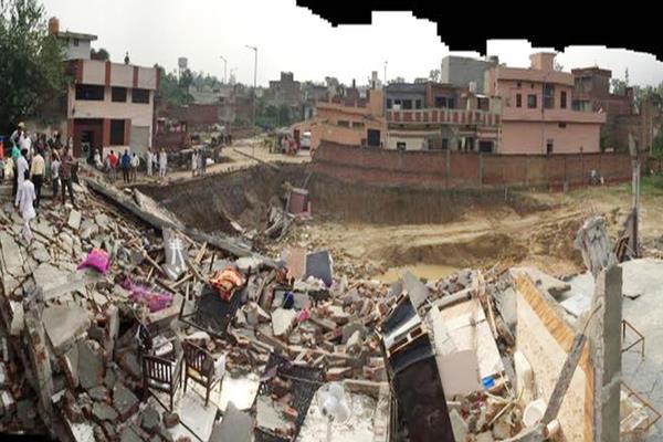 3 storey building fall