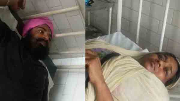 2 ਧਿਰਾਂ ’ਚ ਹੋਇਅਾ ਝਗਡ਼ਾ, ਪਤੀ ਤੇ ਸੱਸ ਜ਼ਖਮੀ
