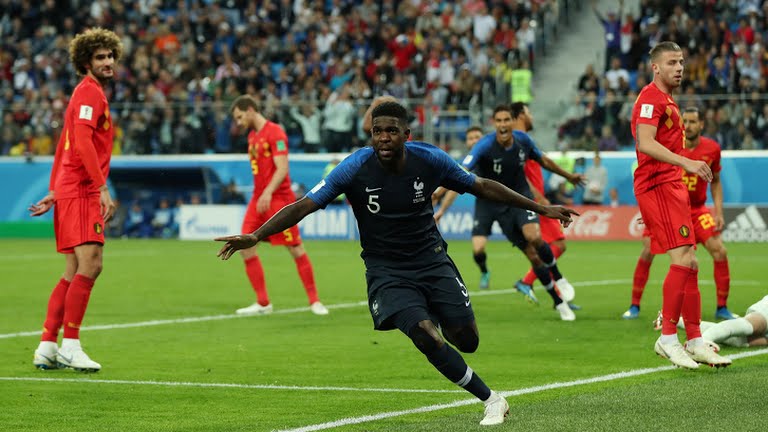 FIFA WC 2018 : ਫਰਾਂਸ ਨੇ ਬੈਲਜੀਅਮ ਨੂੰ ਹਰਾ ਫਾਈਨਲ 'ਚ ਬਣਾਈ ਜਗ੍ਹਾ