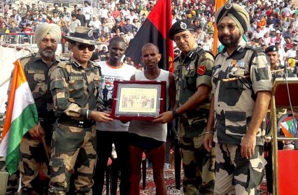 14221 km race attari border