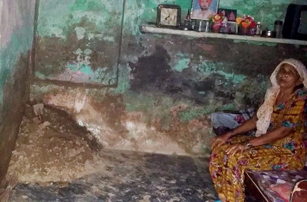 ਗਰੀਬ ਵਿਧਵਾ ਦੇ ੲਿਕੋ-ਇਕ ਕਮਰੇ ਦੀ ਛੱਤ ਡਿੱਗੀ