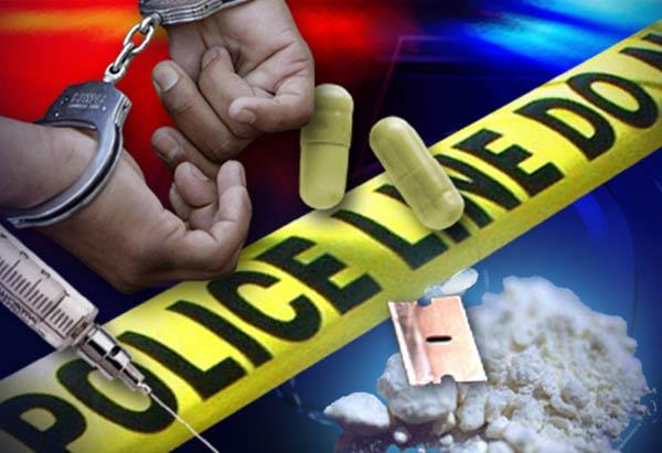 one arrested including drug pills