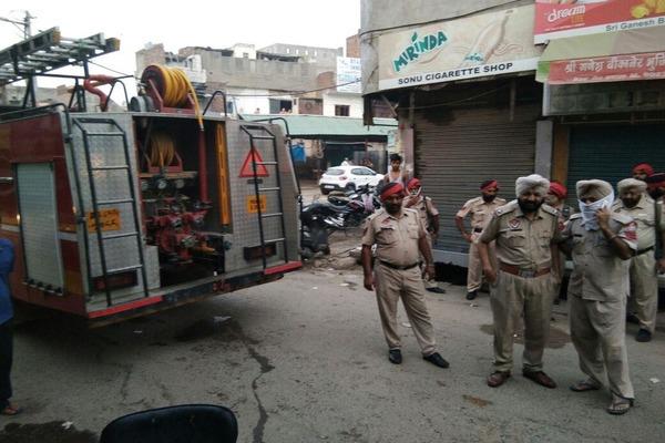 short circuit showroom fire