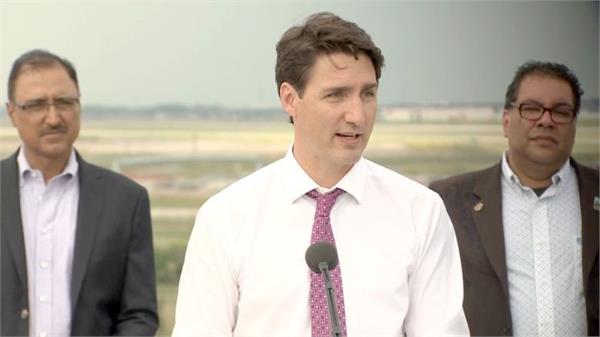 federal government investing  50 m into calgary airport trail project  trudeau