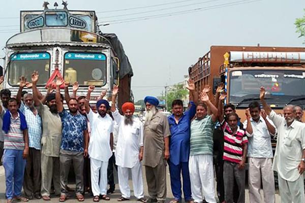 sloganeering against the central government