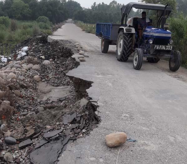 due to rains due to rain  roads are not getting governed