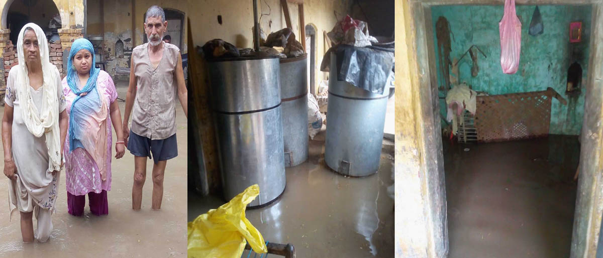 ਗਰੀਬ ਮਜ਼ਦੂਰ ਦਾ ਸਾਰਾ ਸਾਮਾਨ ਚੜ੍ਹਿਆ ਮੀਂਹ ਦੀ ਭੇਟ