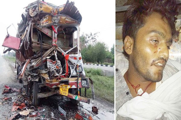 ਖੜ੍ਹੇ ਟਿੱਪਰ ਨਾਲ ਟਰੱਕ ਟਕਰਾਇਆ, 2 ਦੀ ਮੌਤ