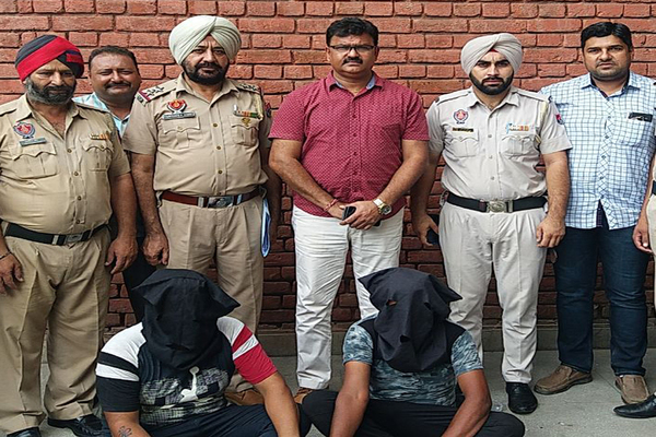 ਜੱਗੂ ਭਗਵਾਨਪੁਰੀਆ ਦਾ ਏਜੰਟ ਕੈਪਟਨ ਤੇ ਉਸ ਦਾ ਸਾਥੀ ਗ੍ਰਿਫਤਾਰ