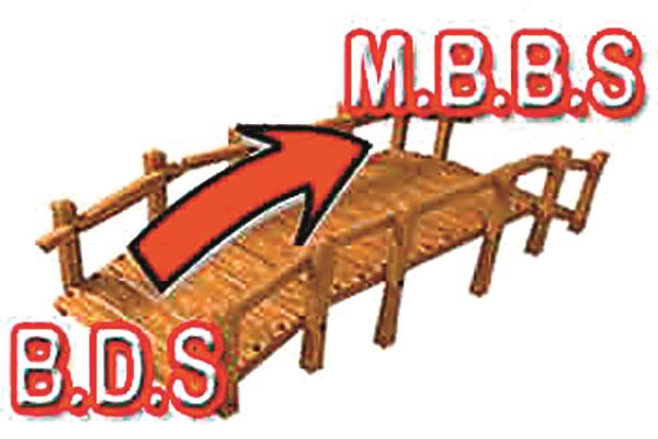 now b d s students will be able to do m b b s 