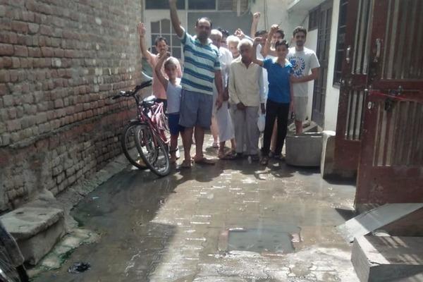 sewerage overflow sloganeering