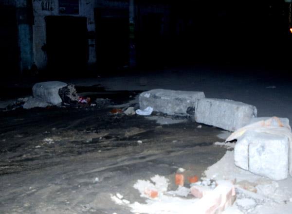dhanula road is even more dangerous