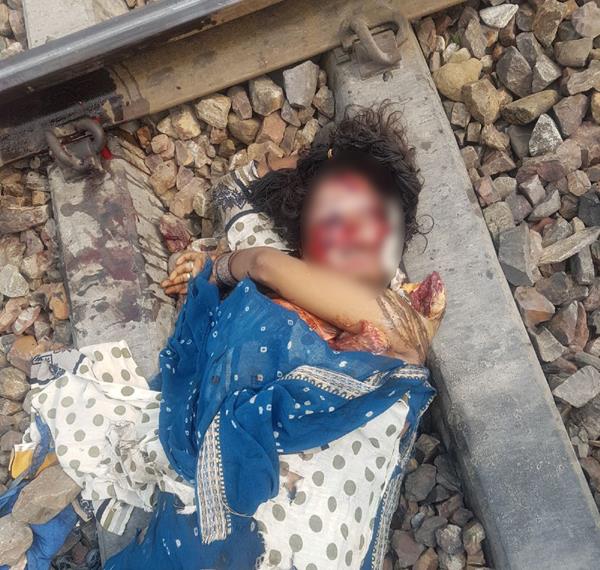 the woman  s death with the train  s