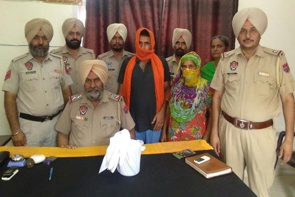 heroin arrested