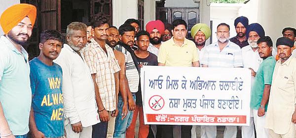 protest against drugs