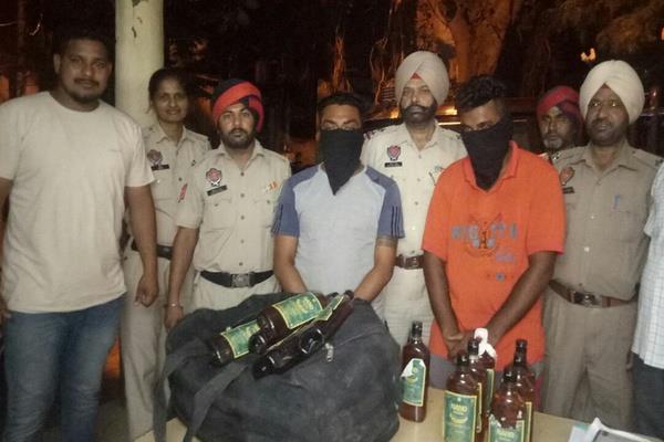 alcohol 2 arrested