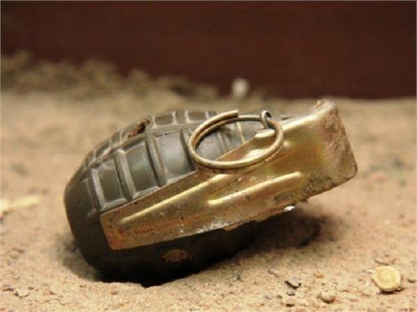 army camp grenade attack