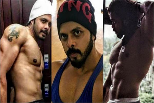 s sreesanth body building