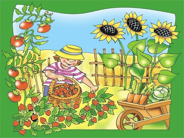 women and home gardens