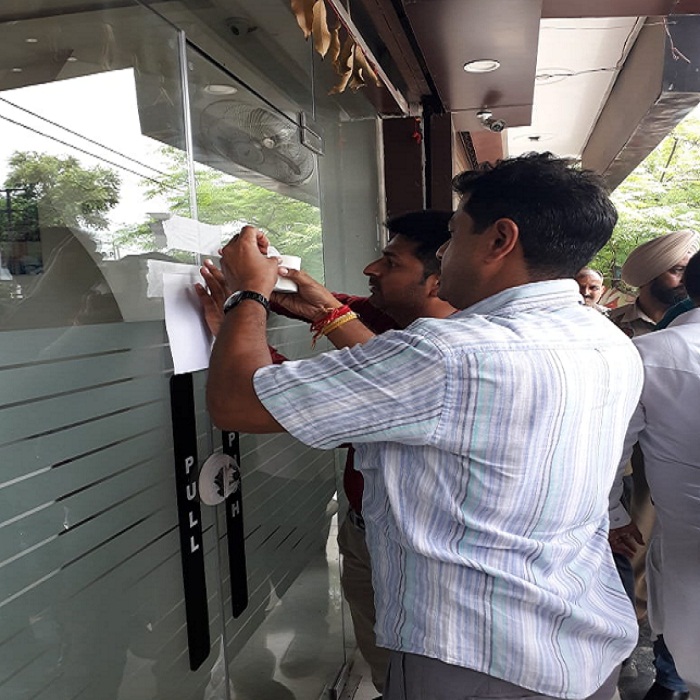 ਨਿਗਮ ਦੇ ਐੱਮ.ਟੀ.ਪੀ ਨੇ 20 ਕਮਰਿਆਂ ਵਾਲੇ ਹੋਟਲ ਨੂੰ ਕੀਤਾ ਸੀਲ