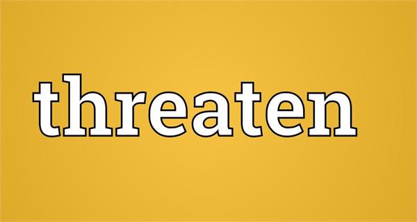 threaten to hindu leader