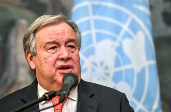 guterres raises alarm over un cash crunch