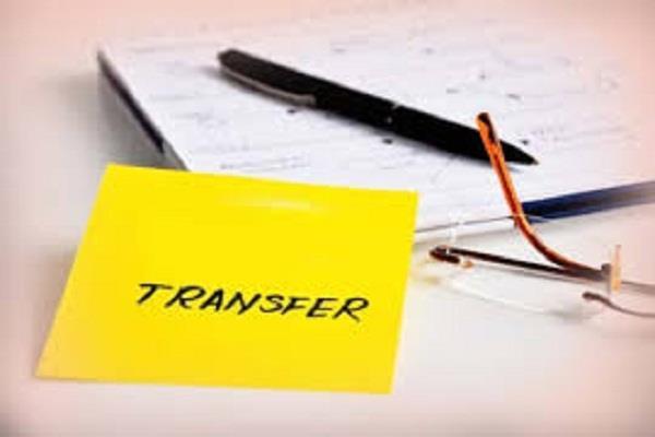 33 ias and pcs officers transfer