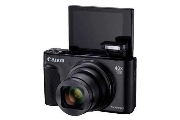 canon powershot sx740 hs compact camera with 40x zoom launched
