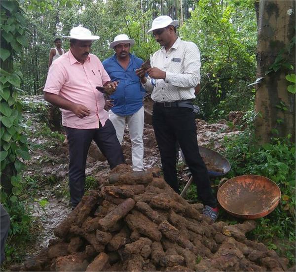 over 1000 war rockets of tipus era found in karnataka fort