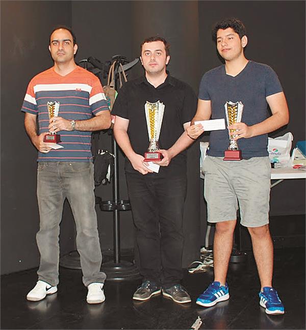 gadar won the title of sant martyue international chess champion