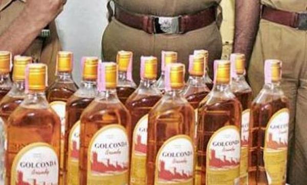35 bottles of liquor exported