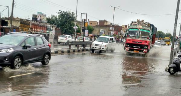 the city having rain water water