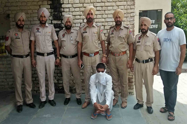 8 ਗ੍ਰਾਮ ਹੈਰੋਇਨ ਸਣੇ ਮੁਲਜ਼ਮ ਕਾਬੂ