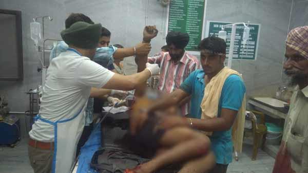 murderous attack on the young  seriously injured