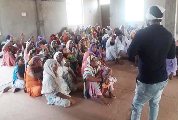 labor organizations will hold dharna