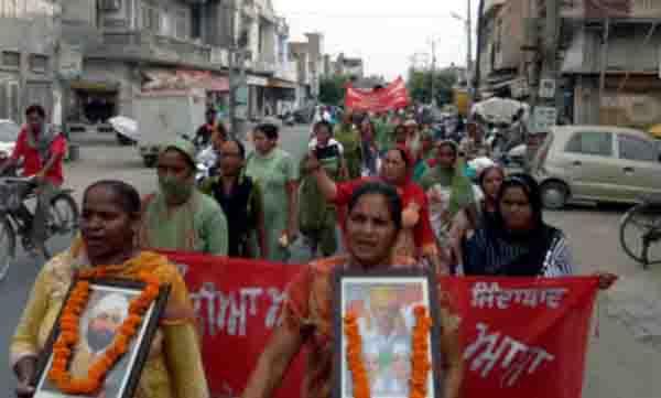 ranks march against the government regarding