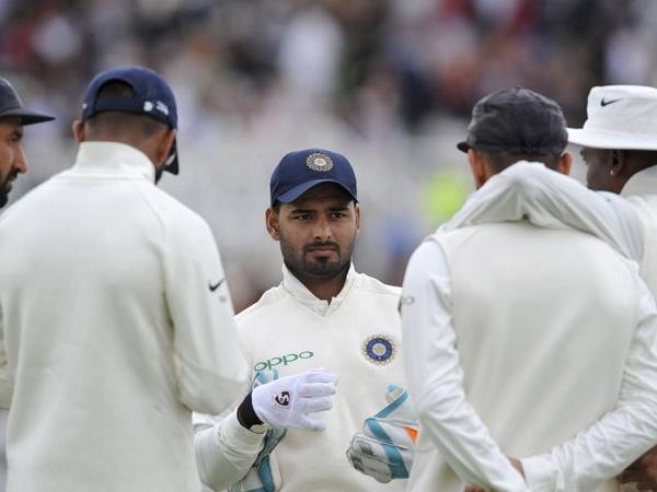 pant received this first test match against england