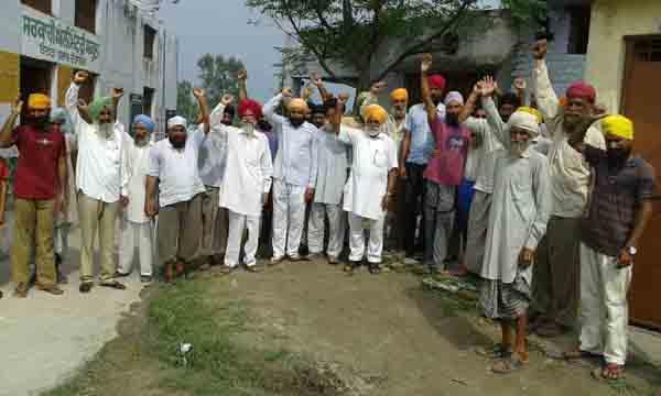 decision to protest against farmer  s