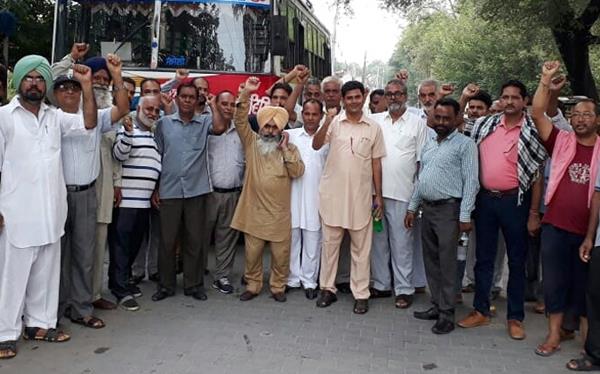government protest rally