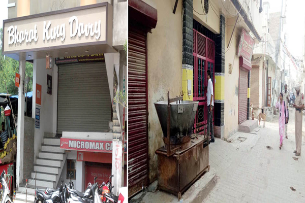 ਛਾਪਿਆਂ ਦੇ ਡਰ ਤੋਂ ਡੇਅਰੀਅਾਂ ਵਾਲੇ ਡੇਅਰੀਆਂ ਬੰਦ ਕਰ ਕੇ ਹੋਏ ਫਰਾਰ