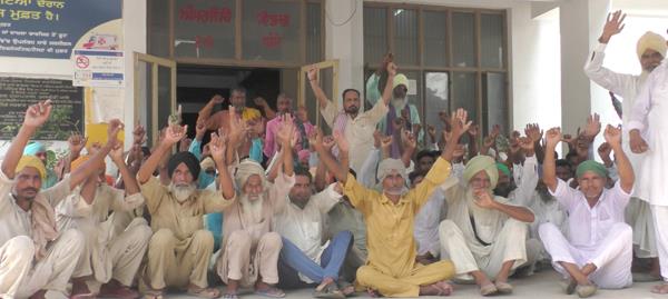 drug patients protested by not receiving medication