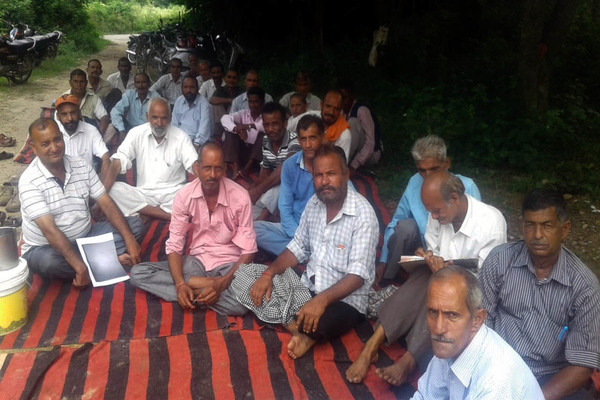 ਤਨਖ਼ਾਹੋਂ ਵਾਂਝੇ ਜੰਗਲਾਤ ਕਾਮਿਆਂ ਕੀਤਾ ਪ੍ਰਦਰਸ਼ਨ