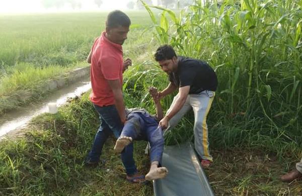 a young man  s body was recovered
