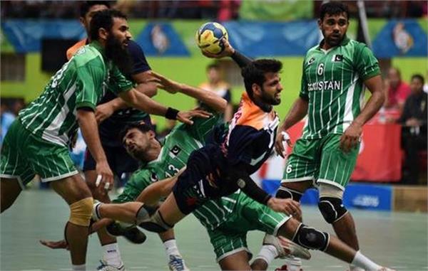 india defeated pakistan in handball